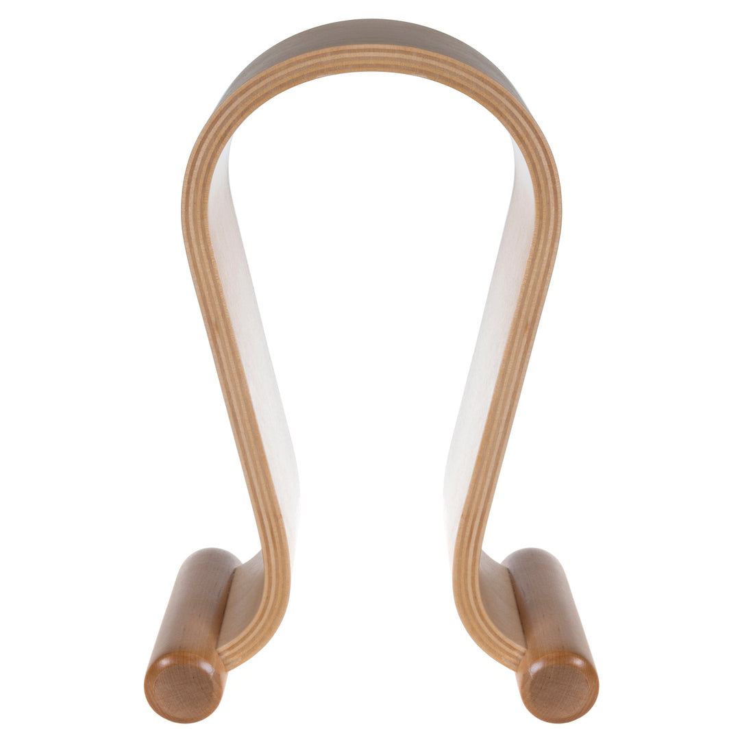 Supporto per cuffie Maclean MC-815O, in legno, rovere chiaro colore rovere