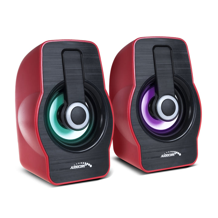 Altoparlanti per computer USB / rosso Audiocore AC855 R da 6W