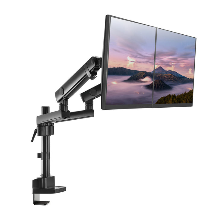 Supporto da tavolo per 2 monitor LED LCD Maclean MC-812 17-32 "2x8kg vesa 75x75 e 100x100