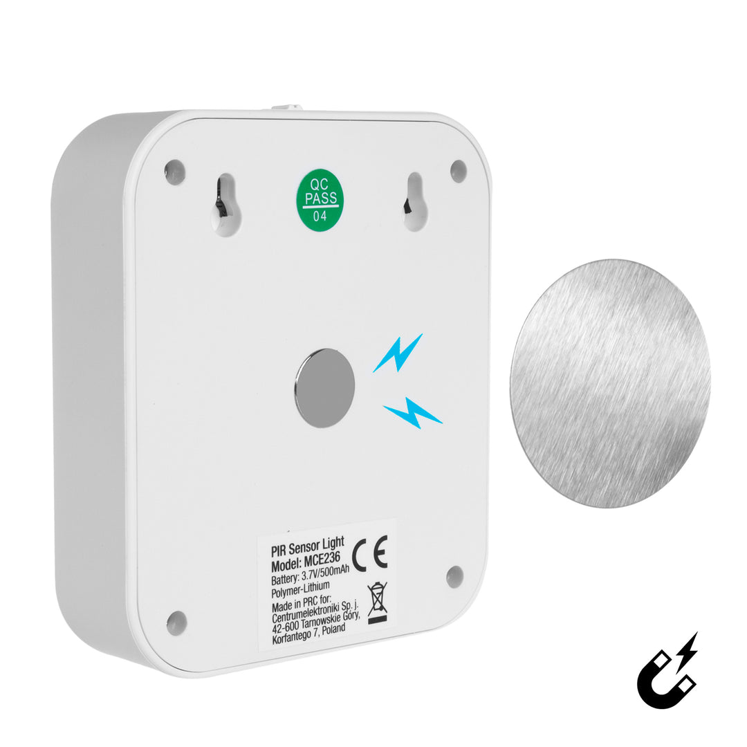 Lampada a LED per le scale con sensore di movimento  MCE236, 4000 K,  3.7V/500mAh