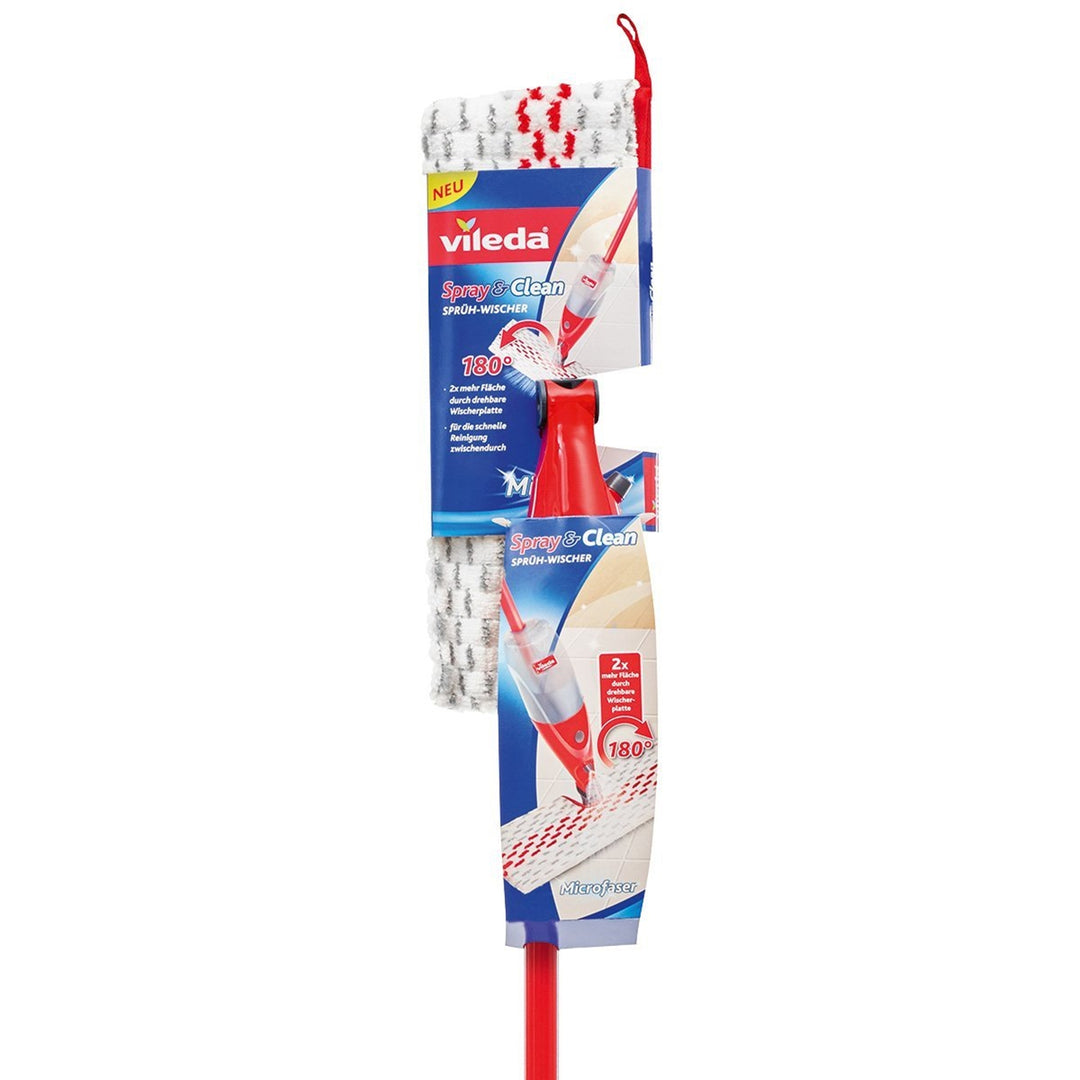 Vileda Mop Spray & Clean Mocio con spruzzatore Mop rotante