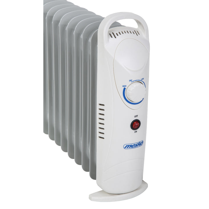 Riscaldatore ad olio Mesko, 9 alette, 1000W, controllo della temperatura, grigio, MS 7805