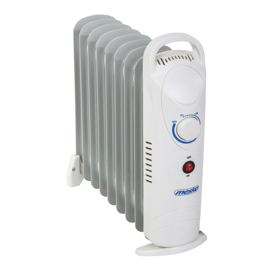 Riscaldatore ad olio Mesko, 9 alette, 1000W, controllo della temperatura, grigio, MS 7805