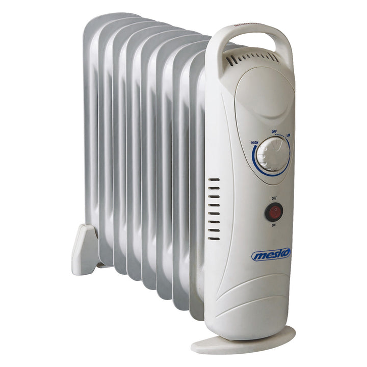 Riscaldatore ad olio Mesko, 9 alette, 1000W, controllo della temperatura, grigio, MS 7805
