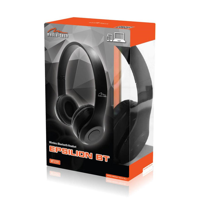 Cuffie wireless Media-Tech, Bluetooth 5.1, radio FM, MT3591