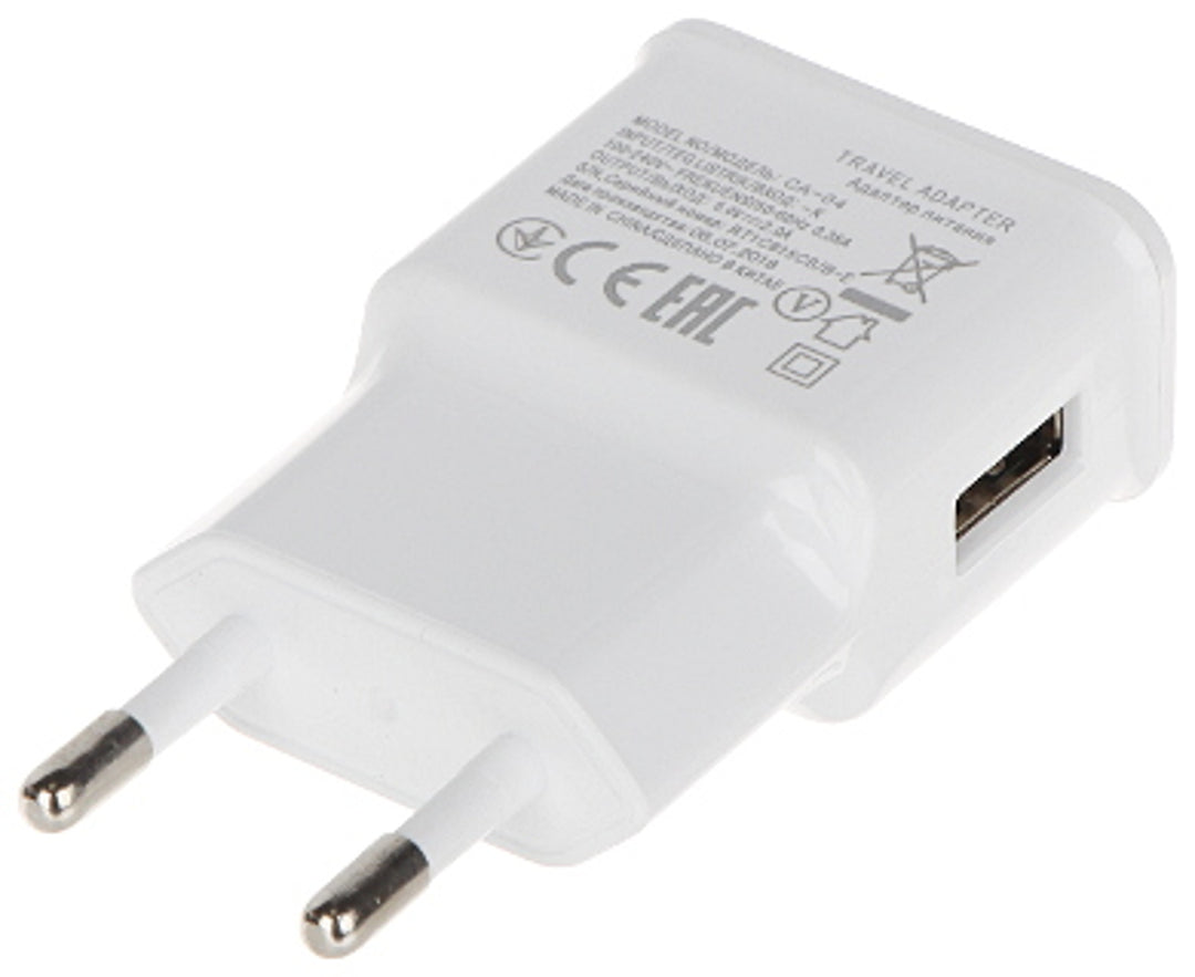 Caricatore USB CA-04 5V 2A Travel white 100-240V