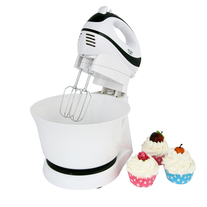 Miscelatore con ciotola Adler AD 4206 5 velocità di lavoro 300W