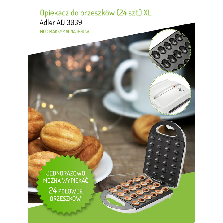 Macchina per biscotti  1600 W AD 3039 ADLER 220-240 V