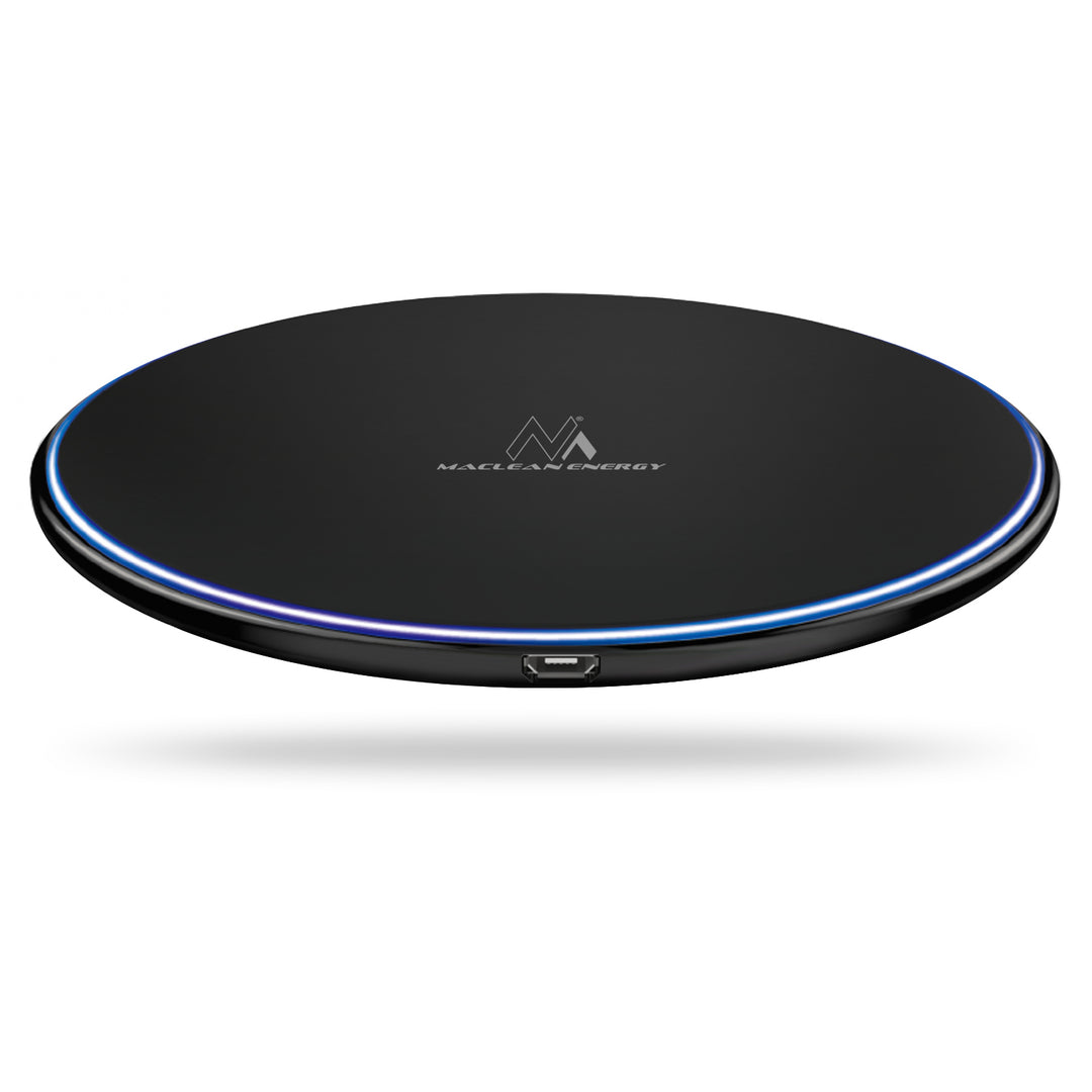 Caricatore da tavolo Maclean MCE250 B, carica rapida, nero CARICATORE TELEFONO WIRELESS