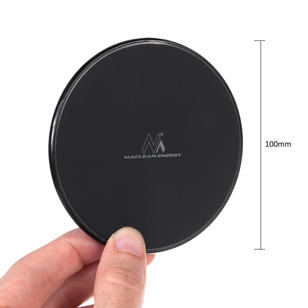 Caricatore da tavolo Maclean MCE250 B, carica rapida, nero CARICATORE TELEFONO WIRELESS