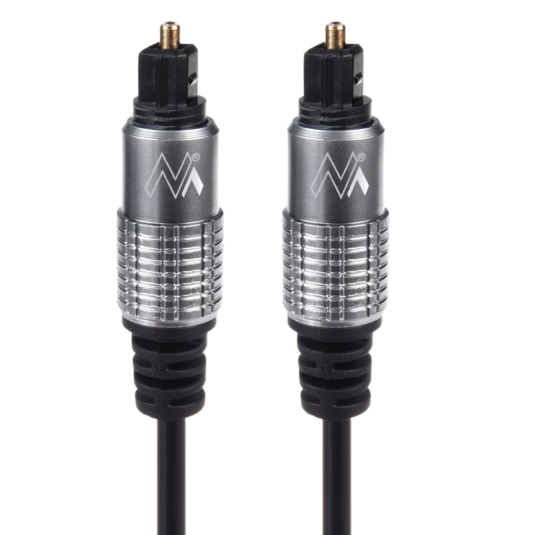 Cavo ottico in fibra ottica 2,5 m Maclean MCTV-452 Toslink TT