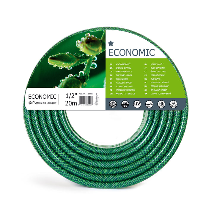 Tubo flessibile da giardino Cellfast economico da 1/2 "20 m, a 3 strati