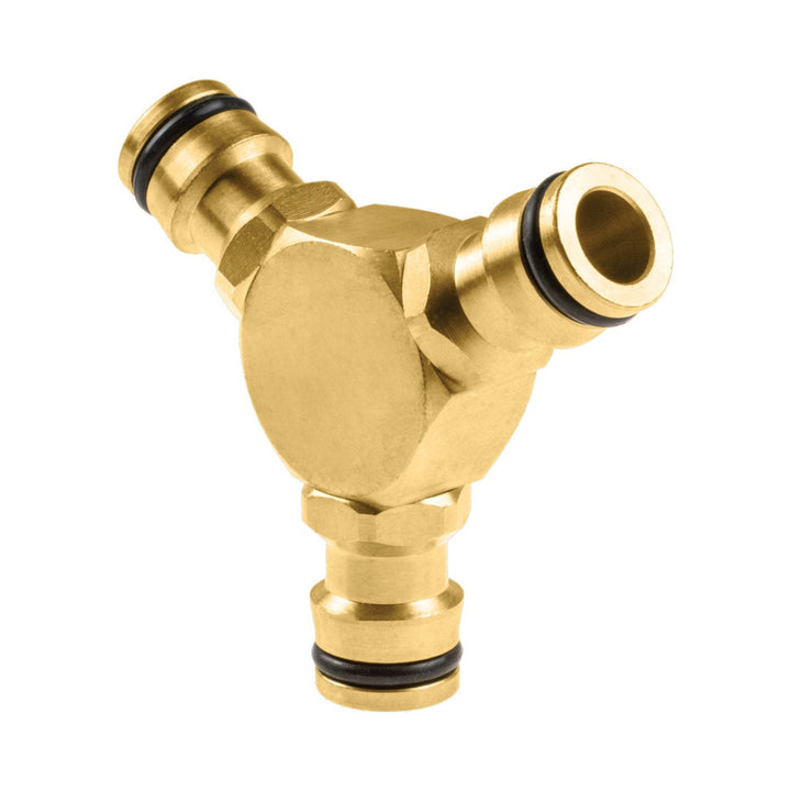 Connettore a T in ottone 52-845 ottone CELLFAST in ottone