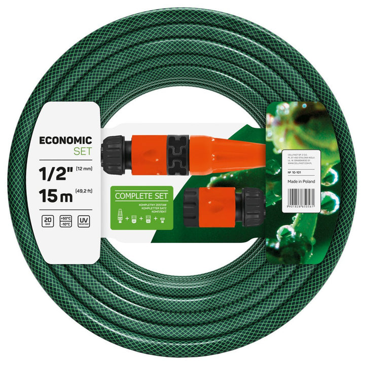 Set da giardino Cellfast economico 10-101 tubo 15m 1/2