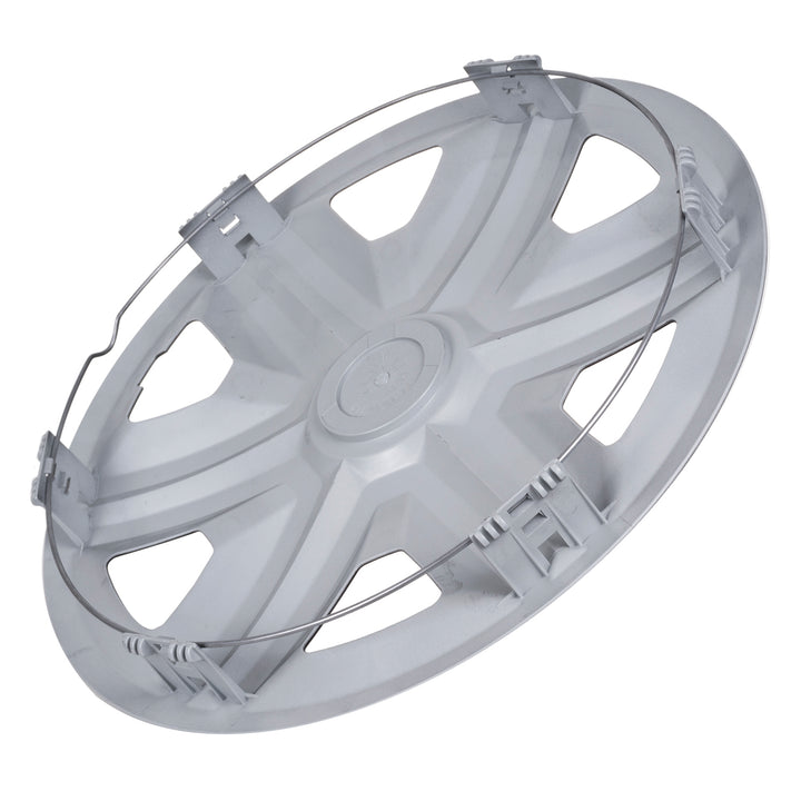 Coprimozzi universali 14" NRM ACTION Doublecolor argento/nero 4 pezzi