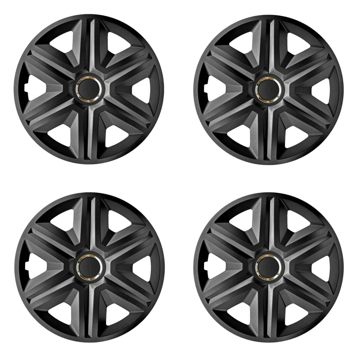 15'' NRM FAST coprimozzi universali in grafite 4 pezzi