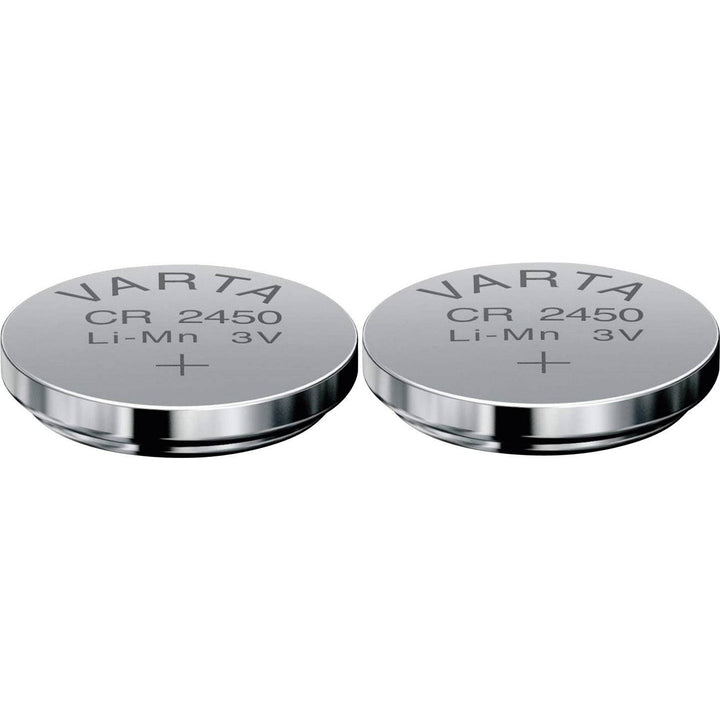 BATTERIA CR2450 3V LITOWA VARTA PROFESSIONAL - 2 pezzi