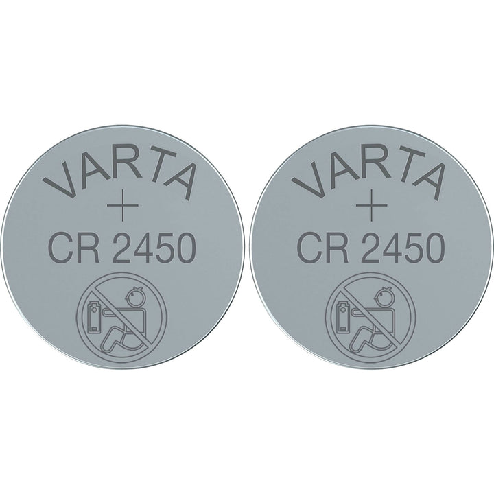 BATTERIA CR2450 3V LITOWA VARTA PROFESSIONAL - 2 pezzi