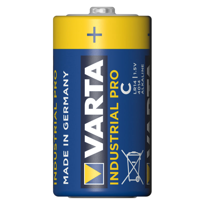 20x batterie alcaline Varta Industrial R14/C Foil 2 pezzi