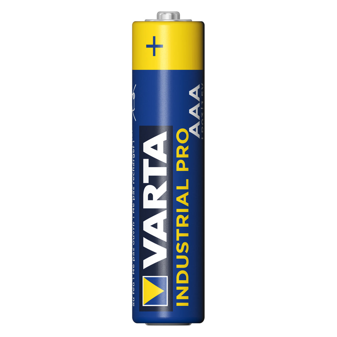 40x batteria alcalina Varta Industrial LR03/AAA a foglio
