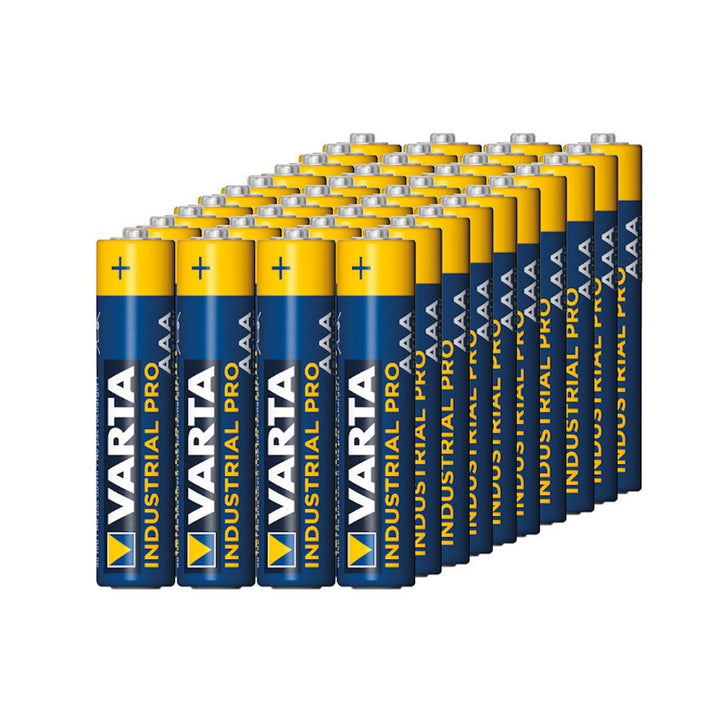 40x batteria alcalina Varta Industrial LR03/AAA a foglio