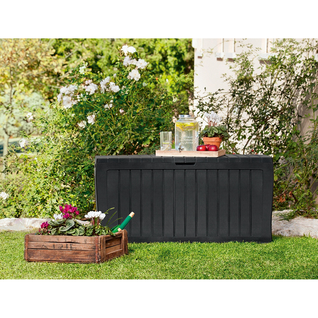 Scatola da giardino Keter Marvel Plus Scatola portaoggetti 270L antracite