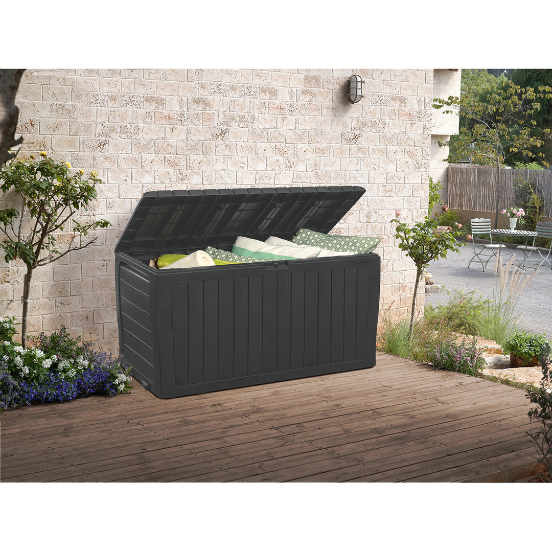 Scatola da giardino Keter Marvel Plus Scatola portaoggetti 270L antracite