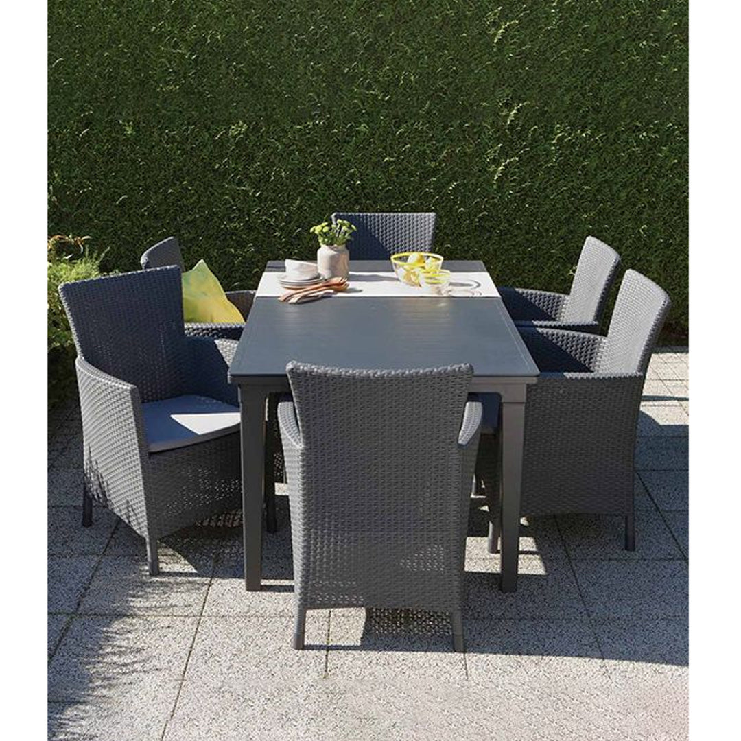Sedia da giardino Keter Allibert Iowa graphite Molto resistente