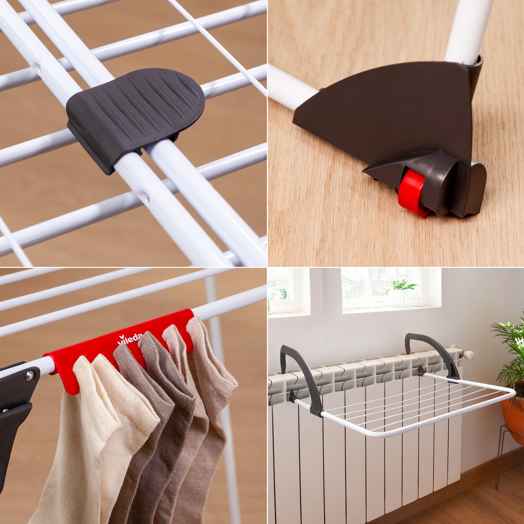 Asciugatrice per bucato Vileda Premium 2in1 con blocco delle ante