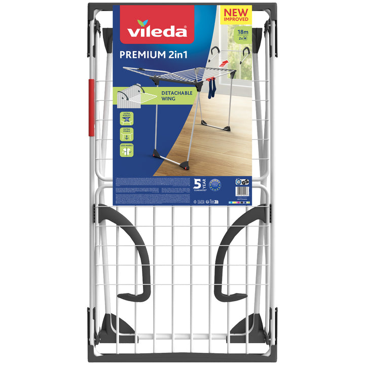 Asciugatrice per bucato Vileda Premium 2in1 con blocco delle ante