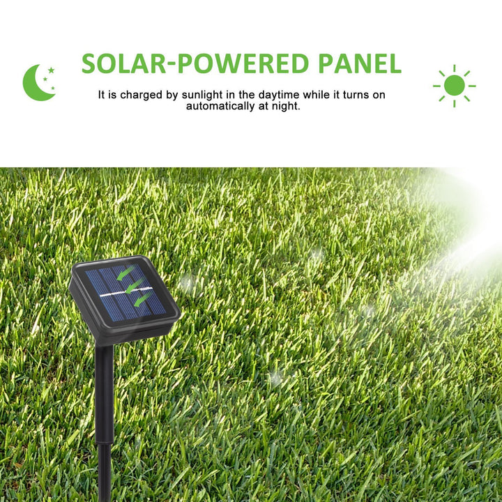 Lampada da giardino solare decorativa 100 LED 10m 600mAh GreenBlue GB164