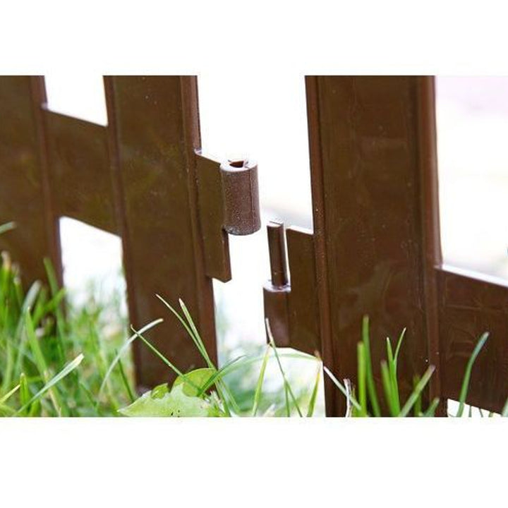 Recinzione da giardino PROSPERPLAST Garden Classic IPŁSU R222 marrone