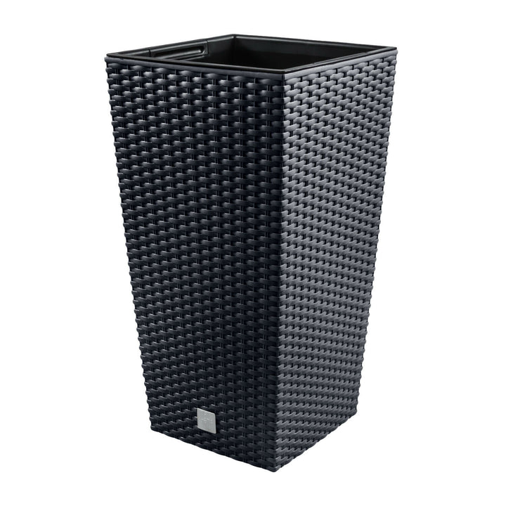 Vaso per fiori con Prosperplast Rato Square DRTS225 S433 antracite