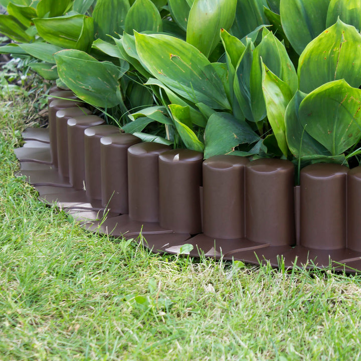 Palizzata del giardino marrone Prosperplast IPAL6 3,02 m