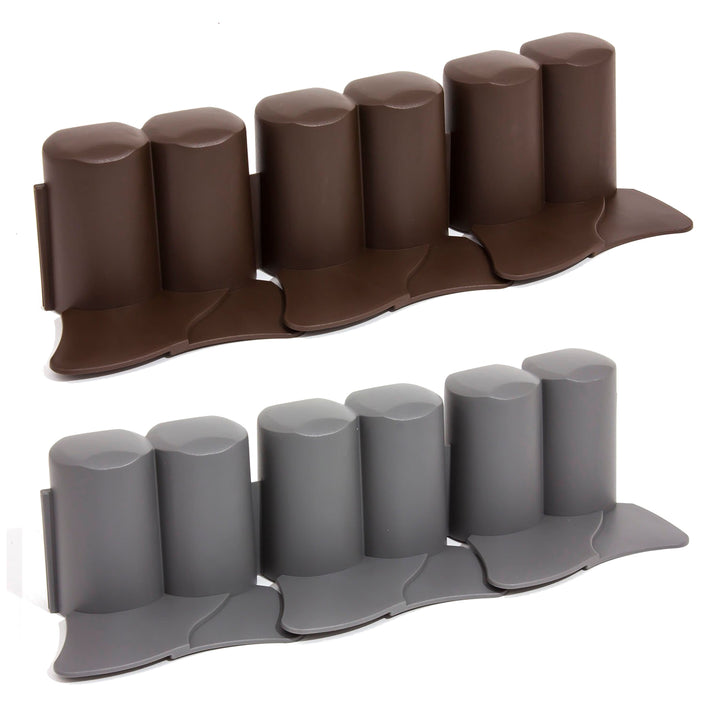 Palizzata del giardino marrone Prosperplast IPAL6 3,02 m