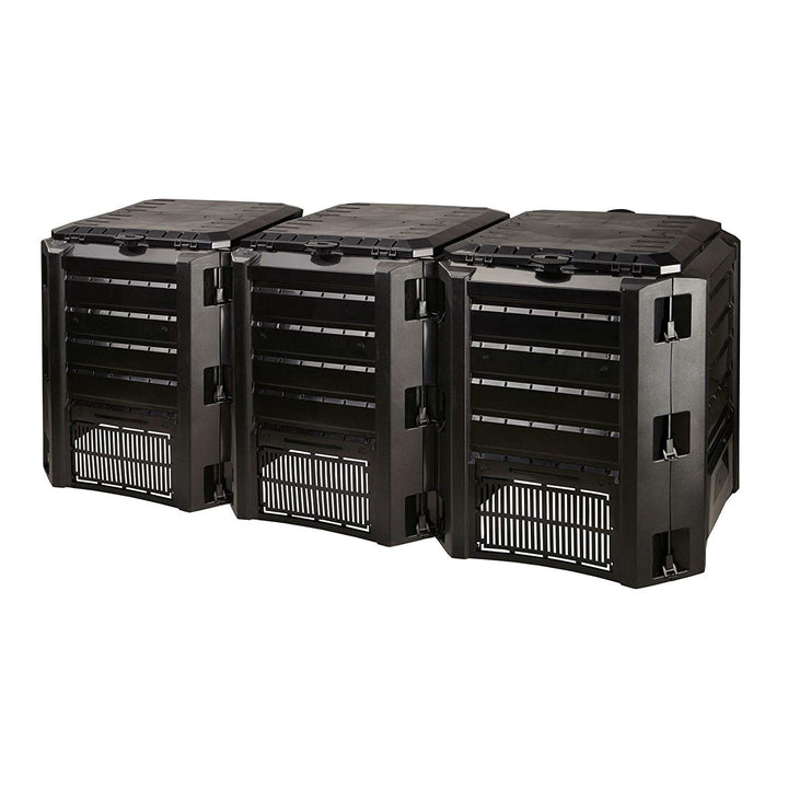 Prosperplast  Compostiera Modulare Tripla 1200L Struttura traforata