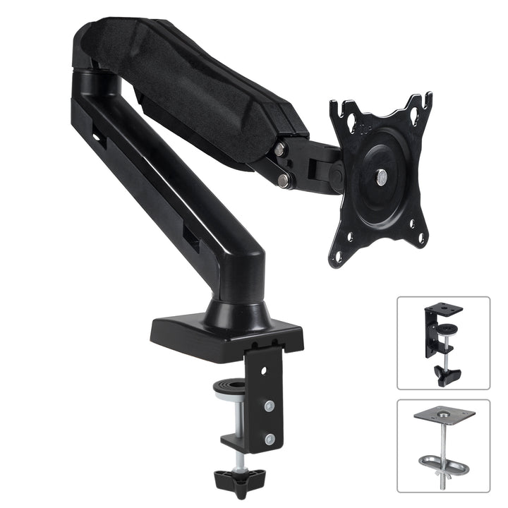 Supporto per monitor nero Maclean MC-860 13"-27" 8kg
