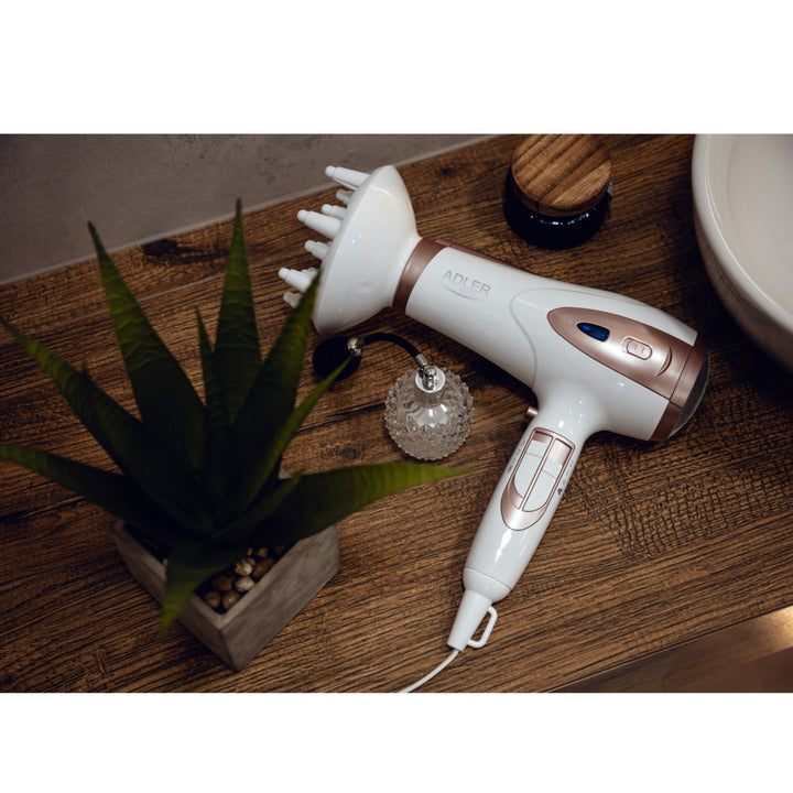 Asciugacapelli con ionizzazione Adler AD 2248 Cold blast