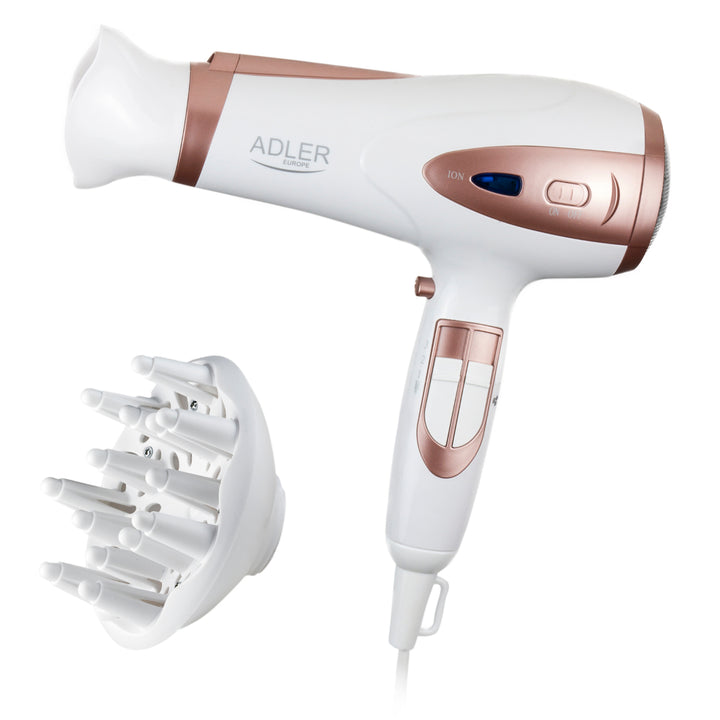 Asciugacapelli con ionizzazione Adler AD 2248 Cold blast