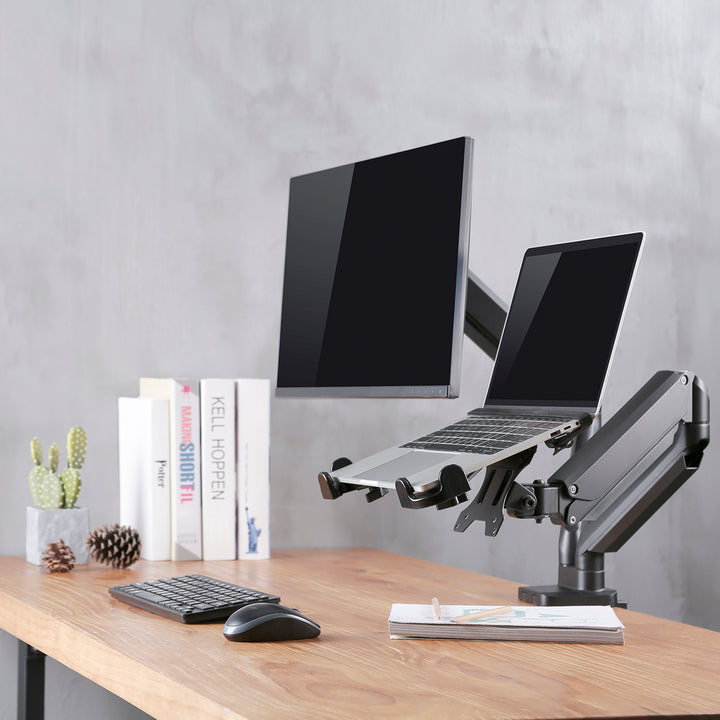 Supporto da scrivania per laptop MC-836 Maclean 11 "-17" per lavori in posizione verticale