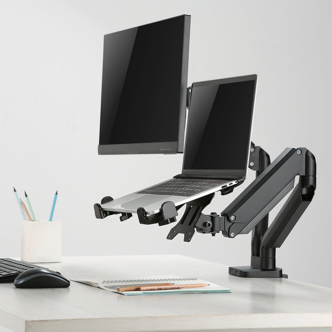Supporto da scrivania per laptop MC-836 Maclean 11 "-17" per lavori in posizione verticale
