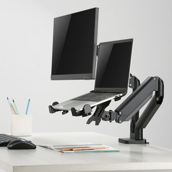 Supporto da scrivania per laptop MC-836 Maclean 11 "-17" per lavori in posizione verticale