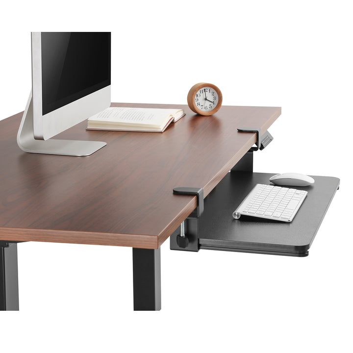 Maclean  MC-839 Supporto Universale per tastiera sotto scrivania, regolabile