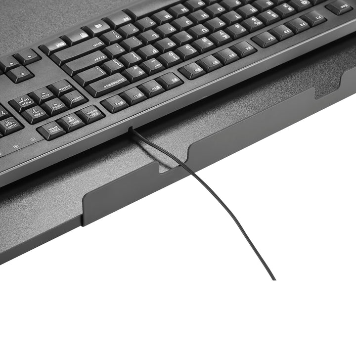 Maclean  MC-839 Supporto Universale per tastiera sotto scrivania, regolabile