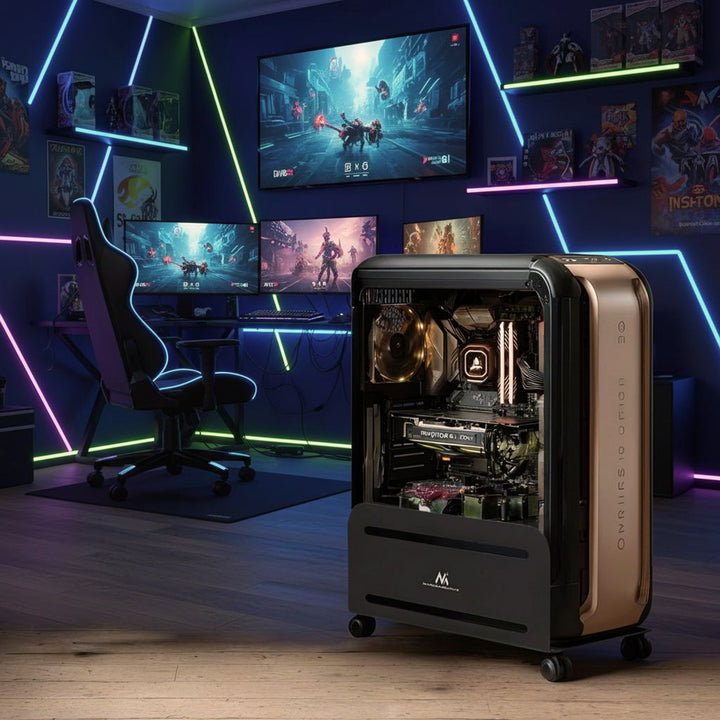 Supporto per carrello per CPU del computer su ruote MC-851 10kg max