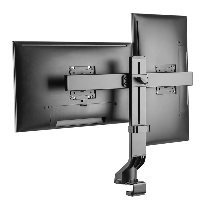 Supporto per due monitor / doppio 17 "-27" 14kg Maclean MC-854 VESA 75x75 100x100 per MC-848 e MC-849