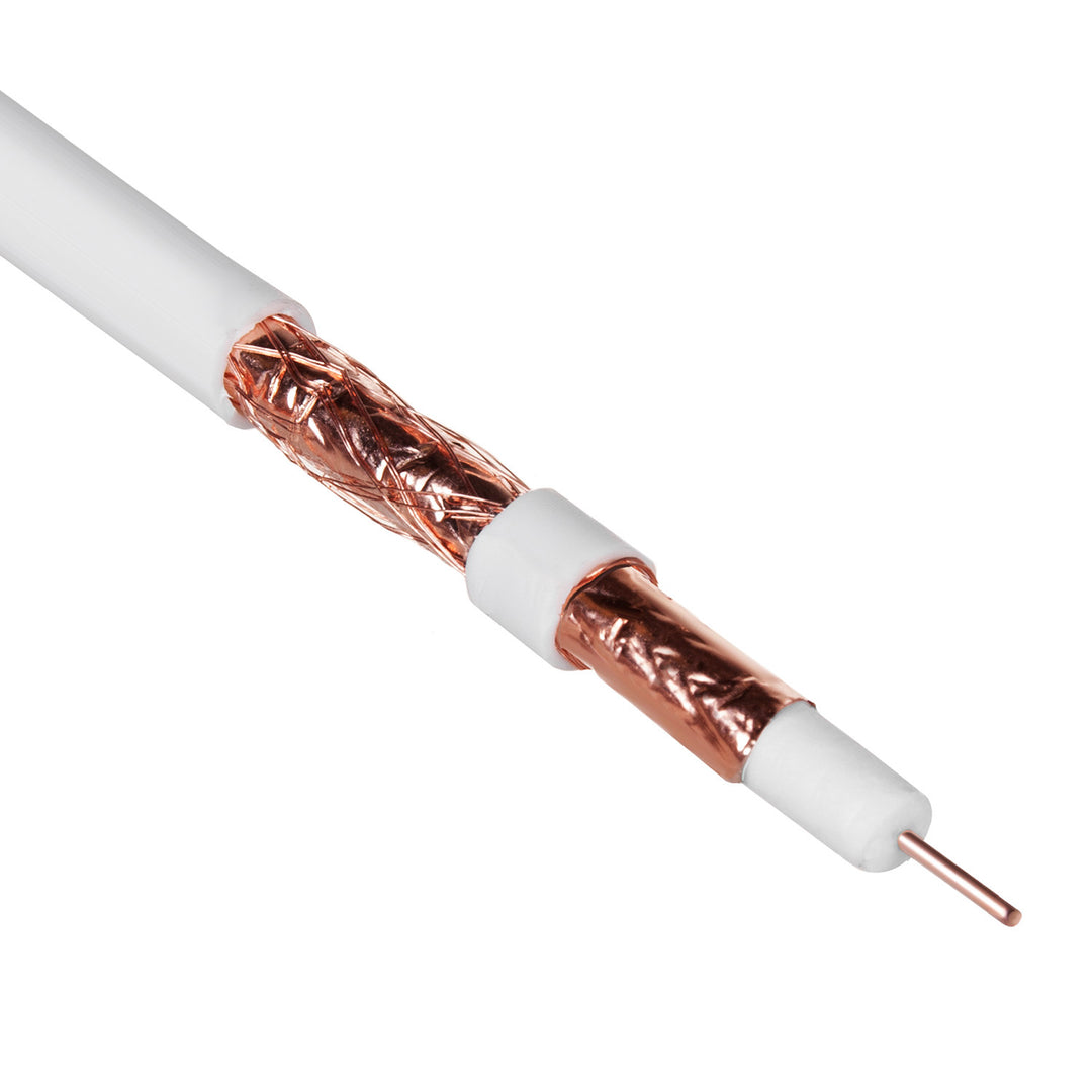 Cavo coassiale cavo RG6 100M Maclean MCTV-472 1.02CU + 4.8FPE + CU / P + 32 * 0.12CU + 6.8PVC