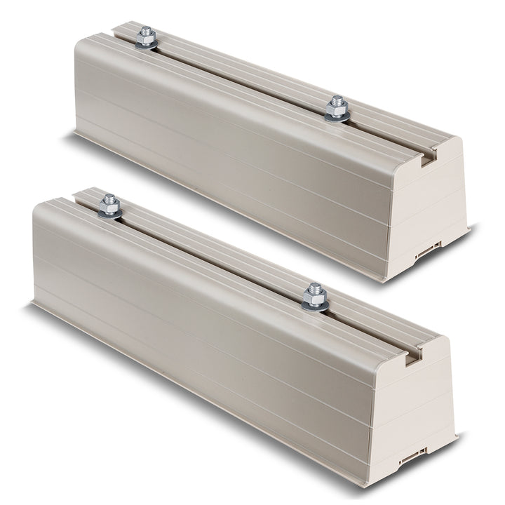 Gestire il montaggio della base sul condizionatore d'aria MC-863 fino a 100 kg di lunghezza braccio 450 mm PVC set 2 pezzi
