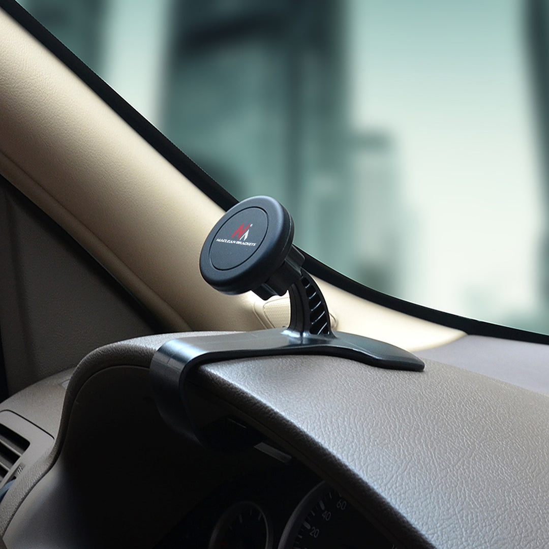 Supporto per auto Maclean MC-858 per telefono cellulare Smartphone Cockpit Regolazione magnetica a 360 gradi