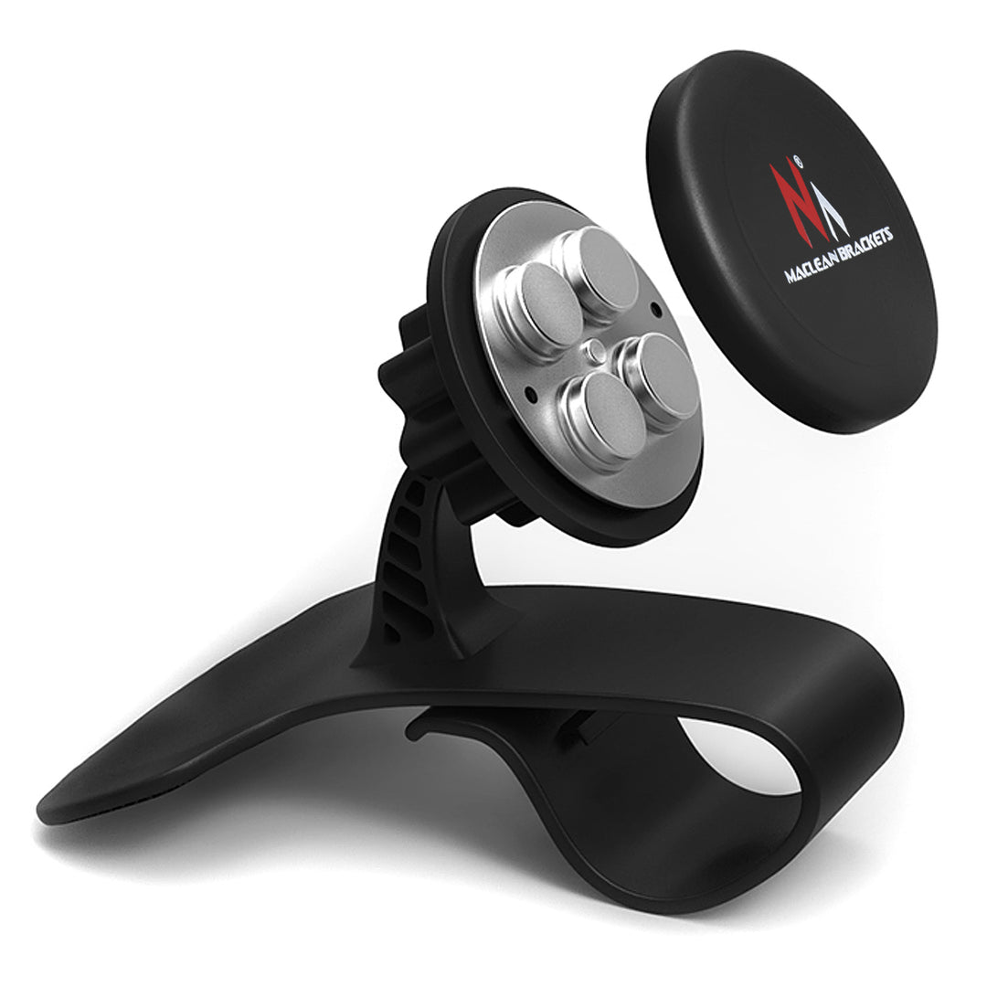 Supporto per auto Maclean MC-858 per telefono cellulare Smartphone Cockpit Regolazione magnetica a 360 gradi